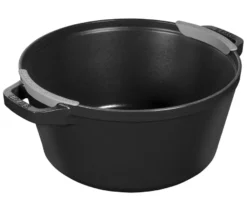 STAUB Gusseisen-Kochtopfset »Stackable«, schwarz