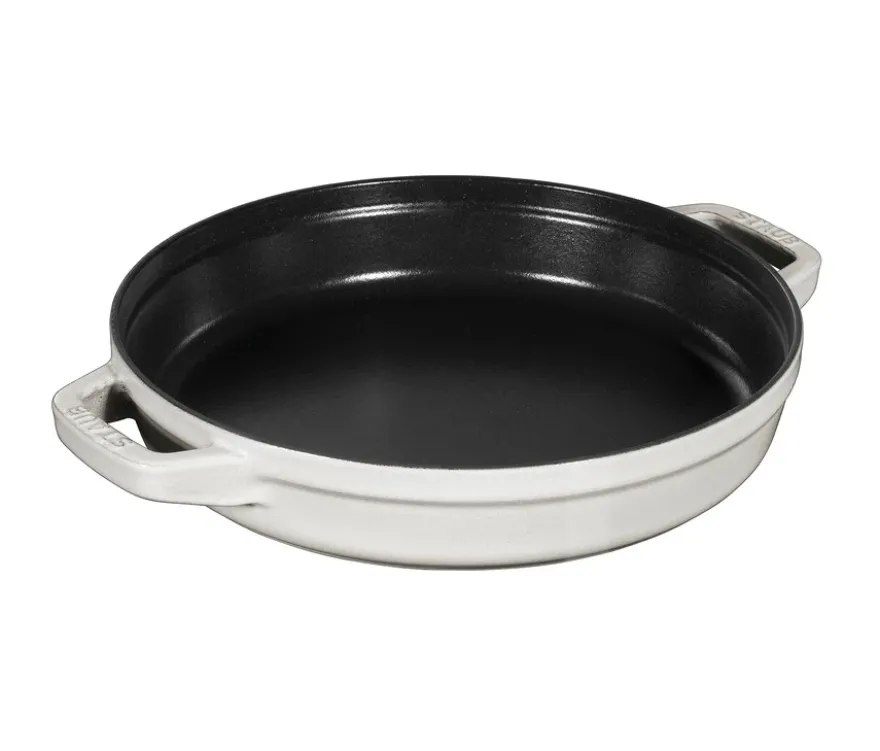 STAUB Gusseisen-Kochtopfset »Stackable«, weißer Trüffel