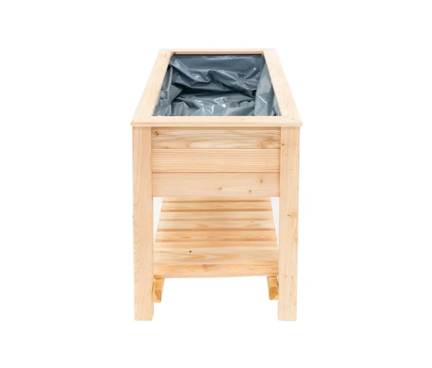 Stelzenhochbeet mit Boden