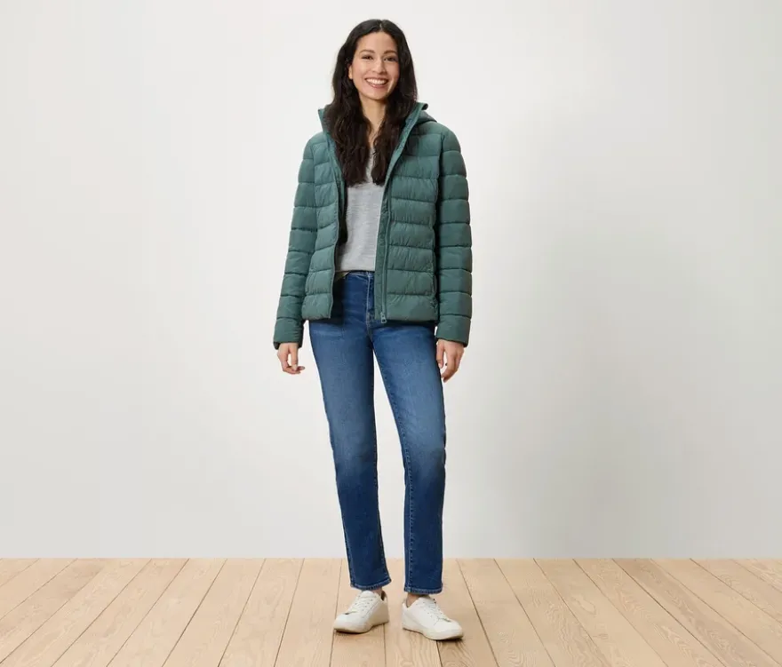 Steppjacke, aqua