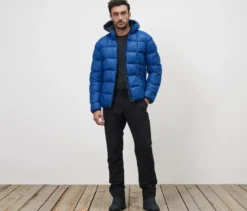 Steppjacke, blau