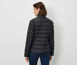 Steppjacke, Leo-Alloverprint