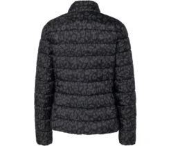 Steppjacke, Leo-Alloverprint