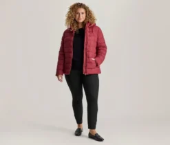 Steppjacke, rot