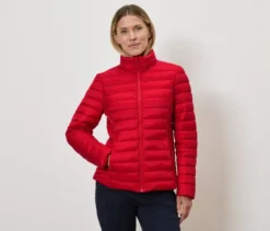 Steppjacke, rot