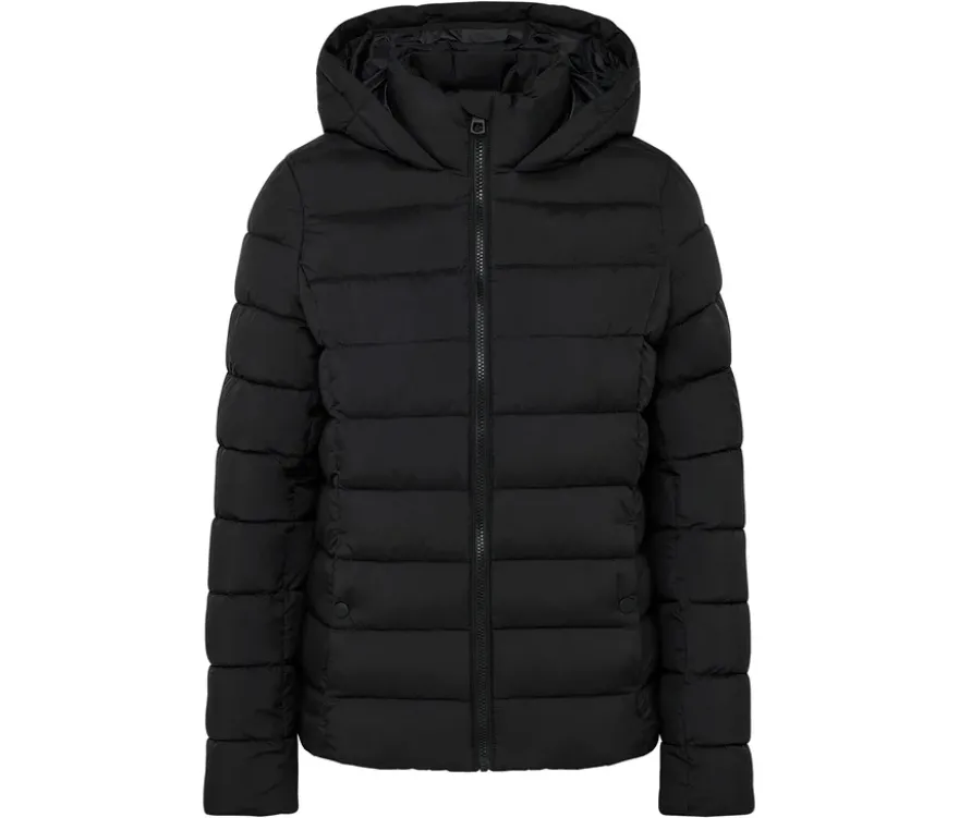 Steppjacke, schwarz
