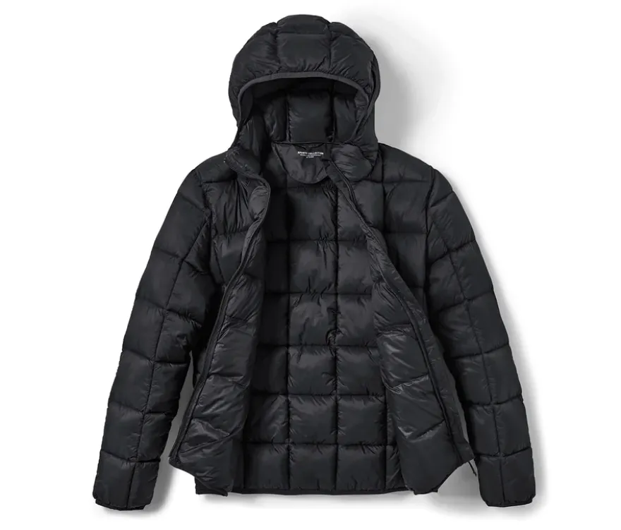 Steppjacke, schwarz