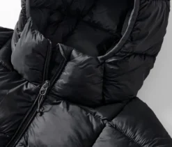 Steppjacke, schwarz