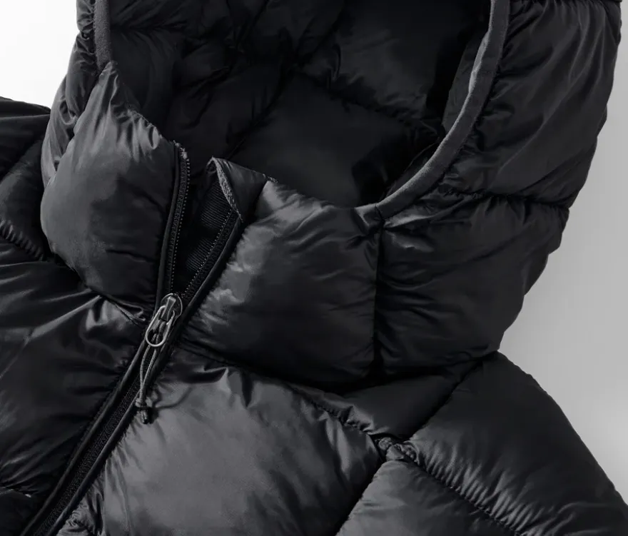Steppjacke, schwarz