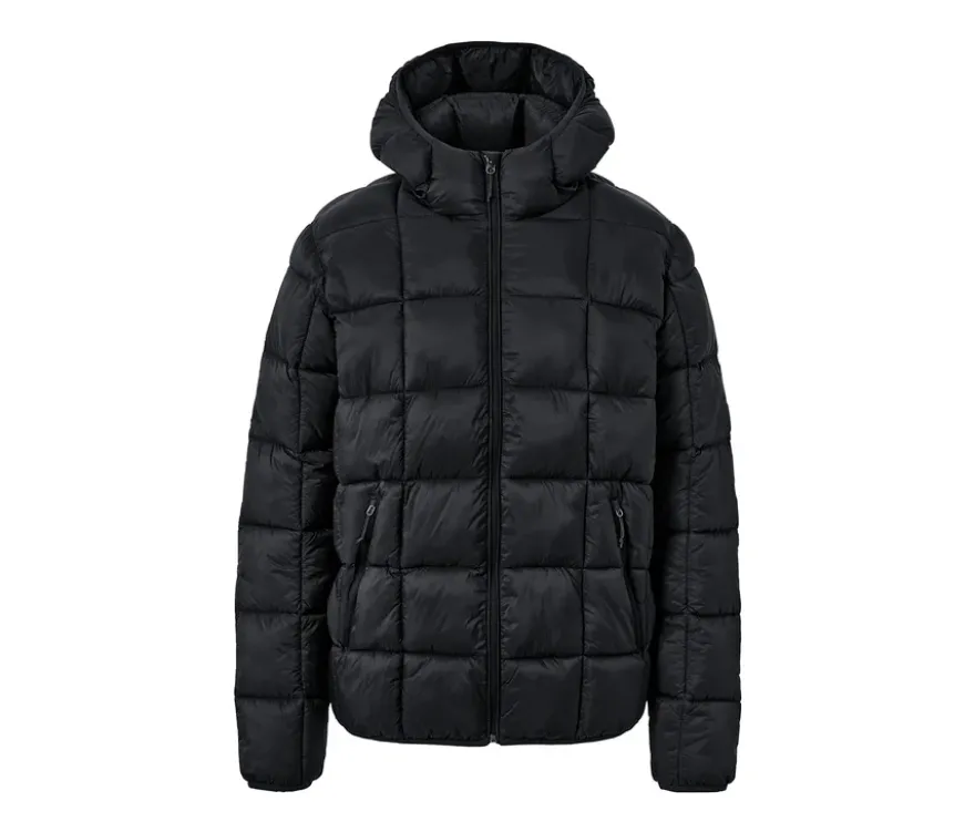 Steppjacke, schwarz