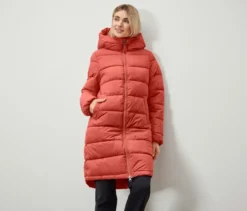 Steppmantel, orange