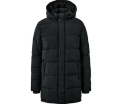 Stepp-Parka mit Kapuze