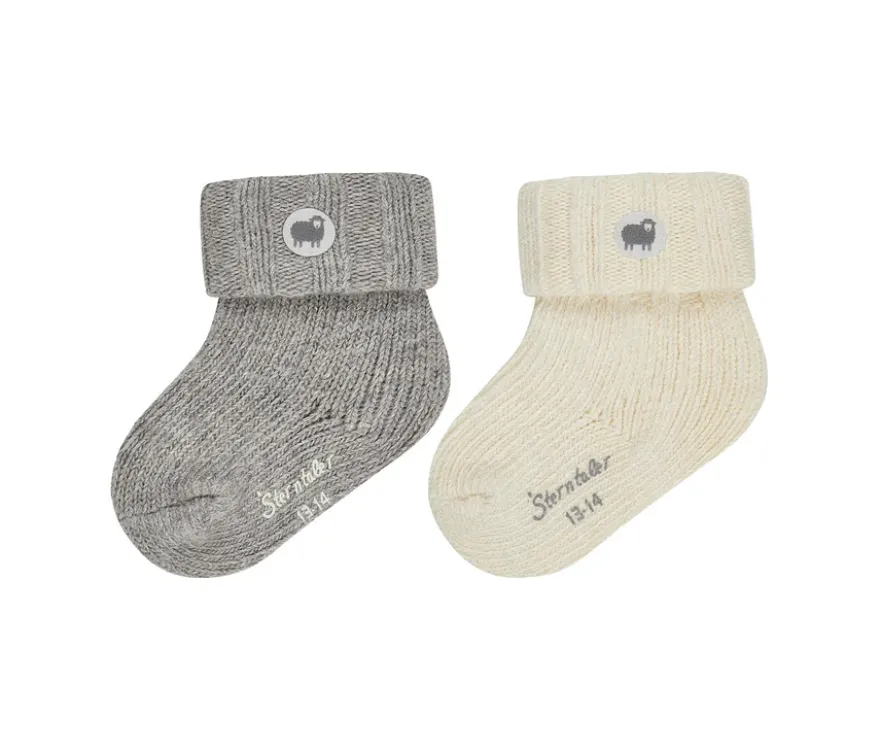 Sterntaler Baby-Wollsocken, 2er-Pack