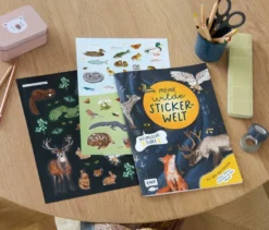 Stickerbuch »Meine wilde Stickerwelt – heimische Tiere«