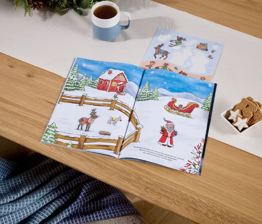 Stickerbuch »Winterträume«