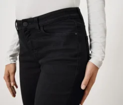 Straight Jeans – Fit »Juna«, black