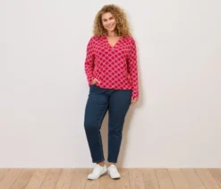 Straight Jeans – Fit »Juna«, darkblue