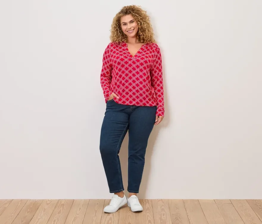 Straight Jeans – Fit »Juna«, darkblue