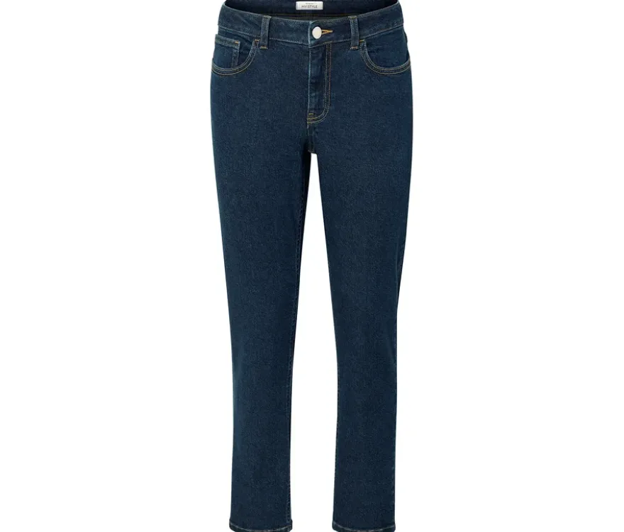 Straight Jeans – Fit »Juna«, darkblue