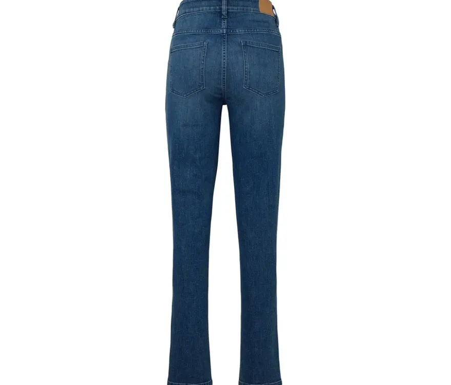 Straight Jeans – Fit »Kira«, mid blue