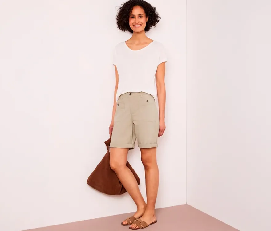 Street One Bermuda, beige