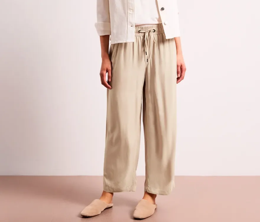 Street One 7/8-Culotte, beige