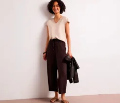 Street One 7/8-Culotte, braun
