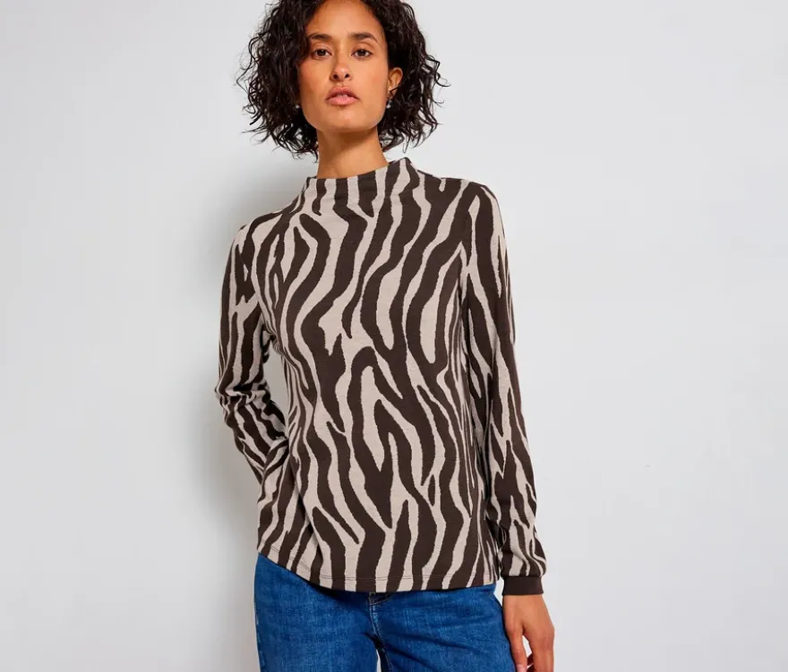 Street One Jacquard-Shirt