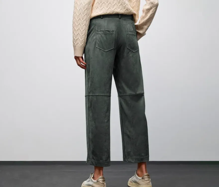 Street One Velourshose Straight Leg