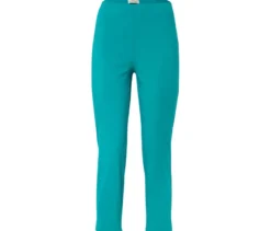 7/8-Stretchhose, azurblau