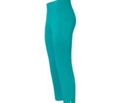7/8-Stretchhose, azurblau