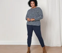 Stretchhose, dunkelblau