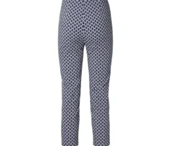 7/8-Stretchhose, Minimal-Alloverprint