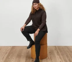 Stretchhose, schwarz