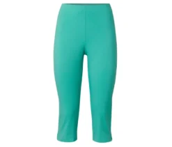 3/4-Stretchhose, türkis