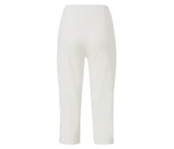 3/4-Stretchhose, weiß