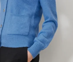 Strickcardigan mit Wolle