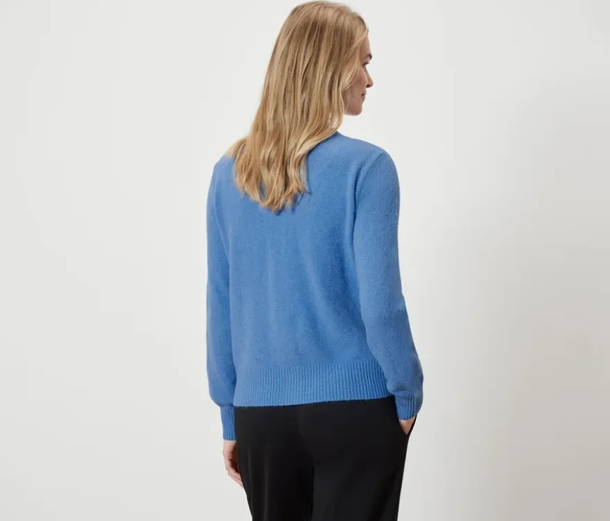 Strickcardigan mit Wolle