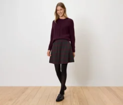 Strickcardigan mit Zopfmuster