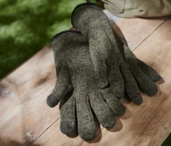 Strickfleece-Handschuhe