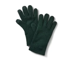 Strickfleece-Handschuhe, grün