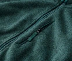 Strickfleece-Jacke