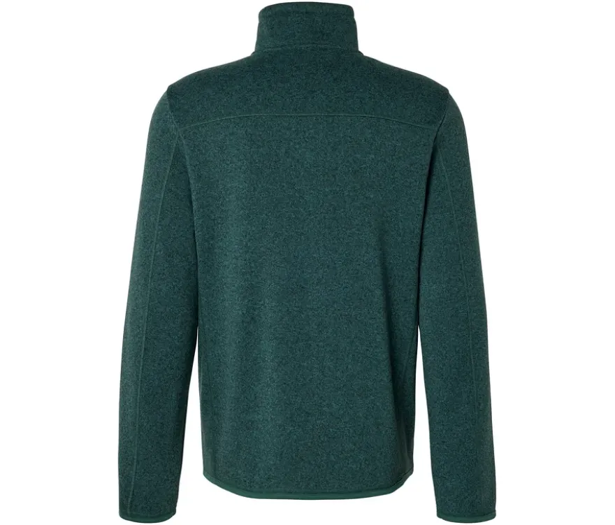 Strickfleece-Jacke