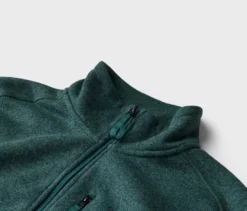 Strickfleece-Jacke