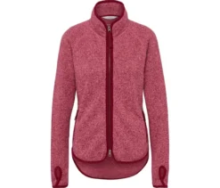Strickfleece-Jacke, rosa