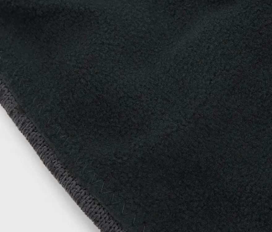 Strickfleece-Mütze, anthrazit