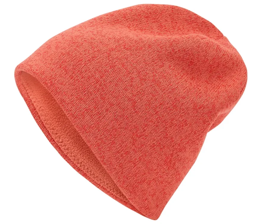 Strickfleece-Mütze, orange