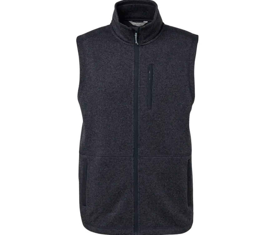 Strickfleece-Weste
