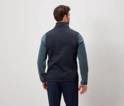 Strickfleece-Weste