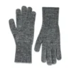 Strickhandschuhe, grau meliert